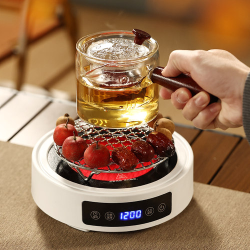 电陶炉小型煮茶器玻璃煮茶简迷你家用围炉煮茶壶约茶功能小多炉