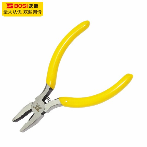 波斯工具 迷你钢丝钳 老虎钳断线钳5*125MM 高碳钢 BS190581