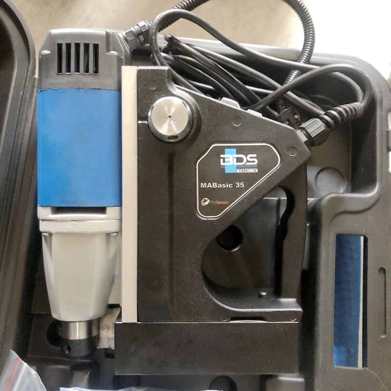 德国百得BDS磁力钻磁座钻空心钻机取芯电钻钢板钻孔机 MABasic350