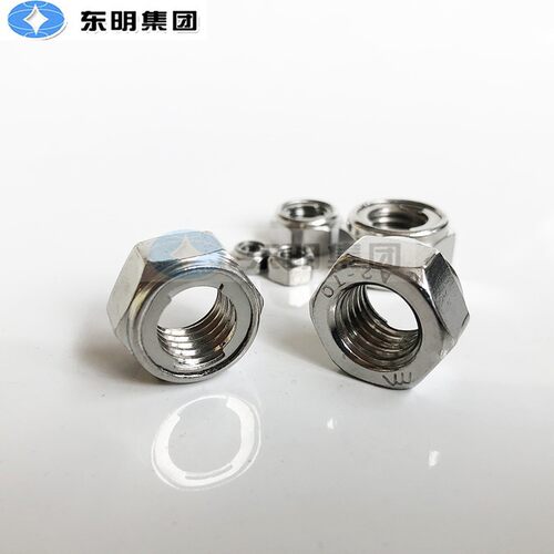 304/316不锈钢金属锁紧螺母GB6184防松螺帽M4M5M6M8M10M12M16-M30