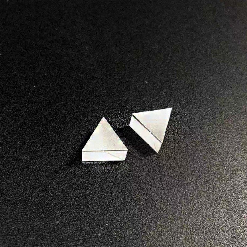 应力仪折射仪专用三棱镜 12*12*7mm三角直角检测立方体分光棱镜K9