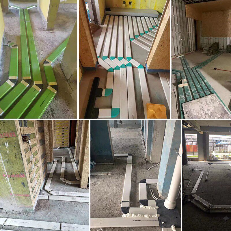 新风系统设计全热交换机施工图代画单向流新风方案材料清单费用