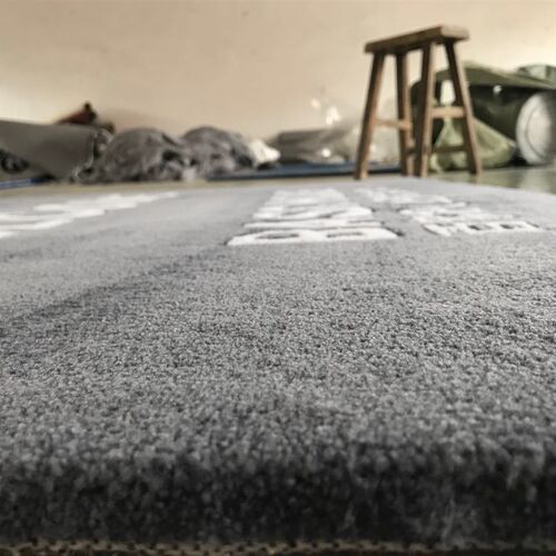 房地产楼盘售楼处手工地毯定制logo地毯电梯毯迎宾毯羊毛混纺地毯