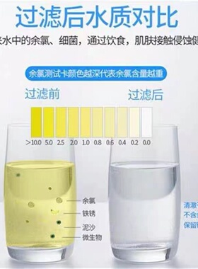 希弗森格净水器滤芯超滤五级过滤直饮除水垢PP棉活性炭超滤膜包邮