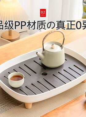 桌面杯子收纳置物架家用放茶杯水杯的收纳架子沥水托盘玻璃杯托架