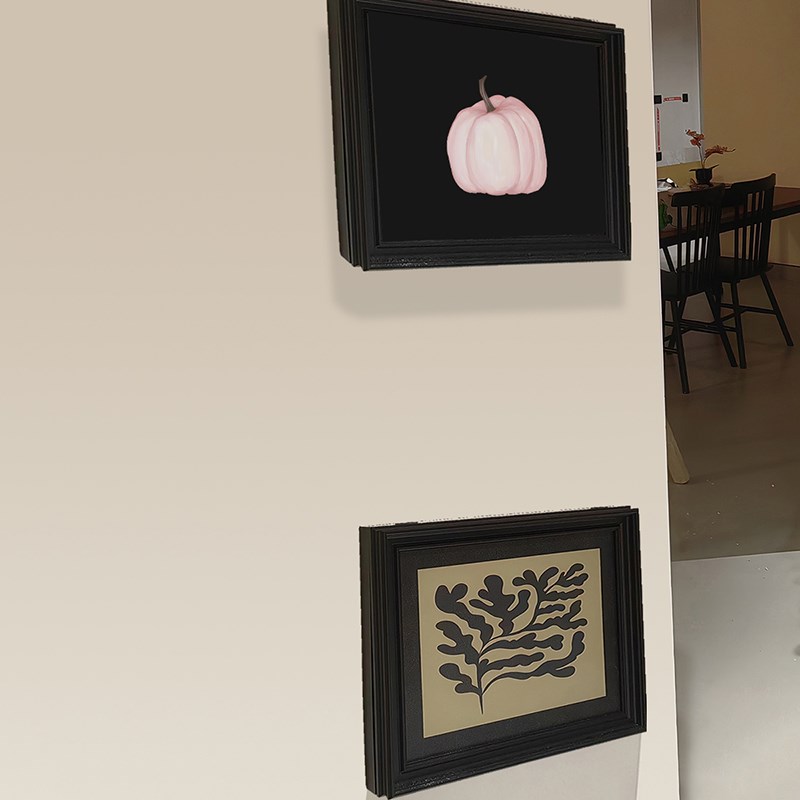 中古风隐藏电表箱装饰画餐厅过道门口推拉画高级感法式配电盒壁画