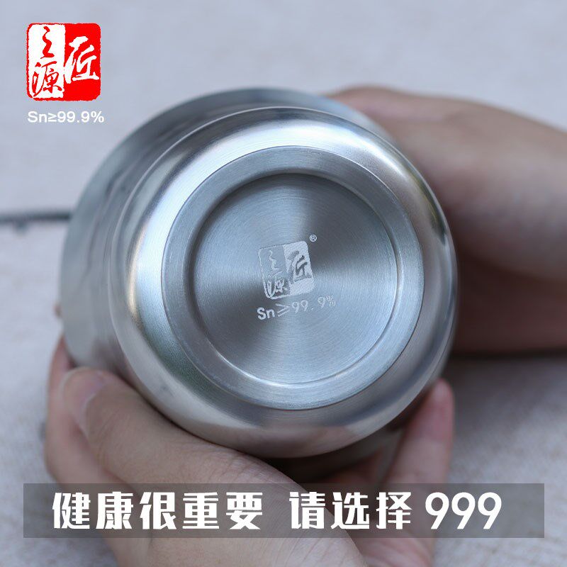 温酒壶999纯锡烫酒壶家用热酒器二两半斤白酒具套装 送长辈档次高