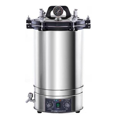 合肥华泰手提式灭菌器普通型YX-280D控温控时断水自控型18L24L30L