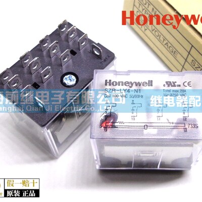 原装全新Honeywell(韩国进口)SZR-LY4-N1 100VAC 110VAC 继电器