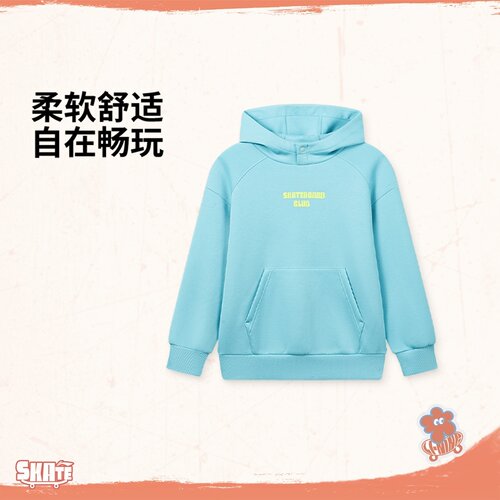 李宁（lining）男大童套头连帽卫衣YWDW329-3