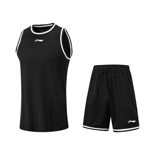 李宁（lining）CBA男子速干凉爽篮球比赛套装AATW005-2
