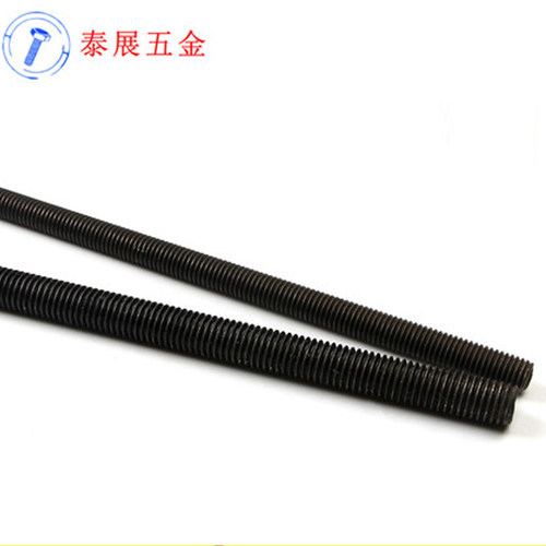 细牙标准牙上海仓8.8级发黑反牙丝杆螺杆牙条全螺纹通丝1米M6-M30