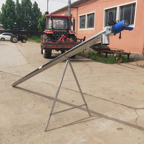 小型谷用米粮机吸玉抽机螺旋绞龙颗粒上料机吸家机大吸力128直径