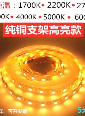 12V25V4050高亮1700K2200K2700K3000K4000K6000K5000K灯条LED灯带