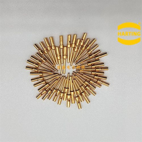 HARTING 09670007576 5A镀金冷压公针0.09-0.25mm WAIN CSGF