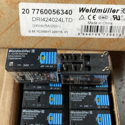DRI424024LTD 24VDC 全新原装魏德米勒继电器 7760056340 现货!