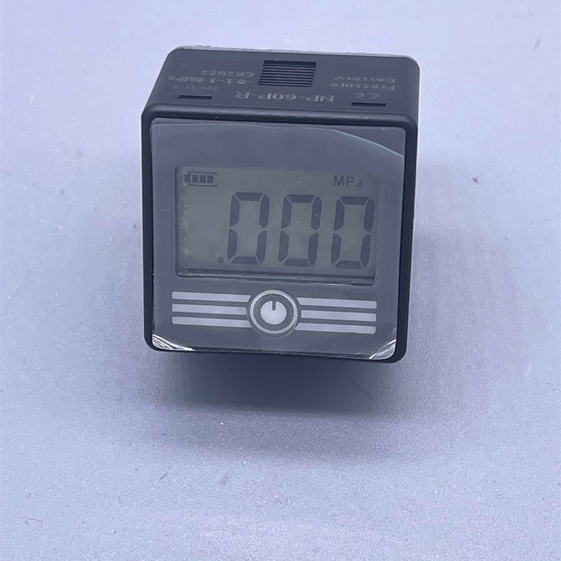 高精度数显表数字压力表NP-60P-R P60P-F1最小0.001MPa 纽扣电池
