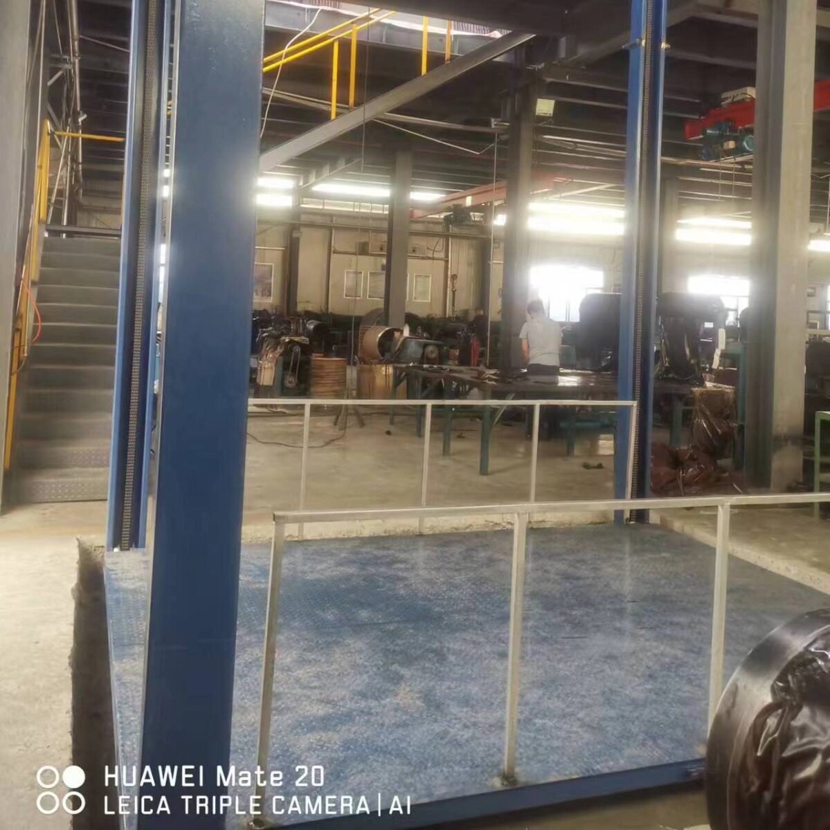 二层三层导轨货梯仓库电动式升降机平台车间升降台高空作业专用
