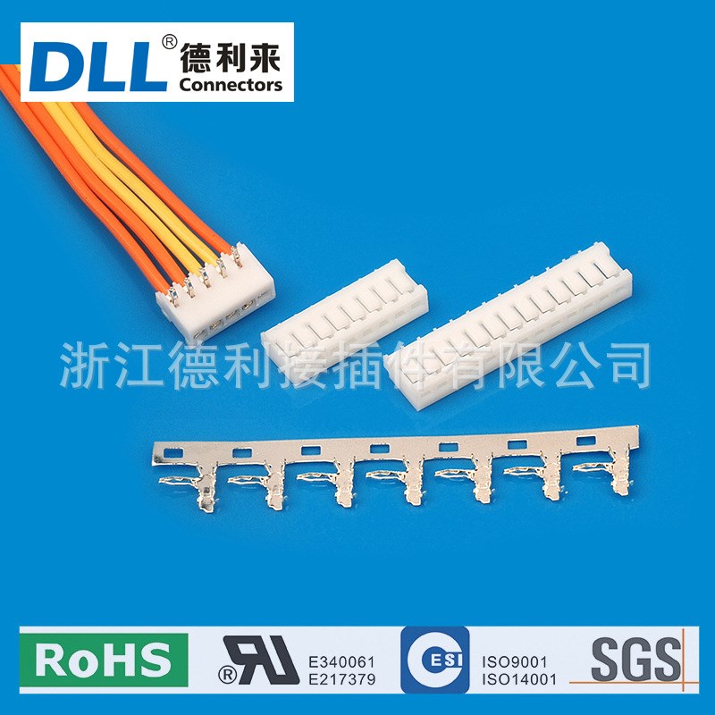 JC20 2.0mm 间距G 线对板DIP连接器