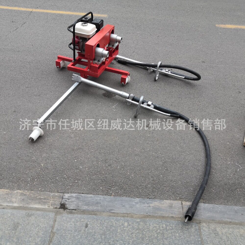 一拖二内燃手扶铁路道砟捣固机