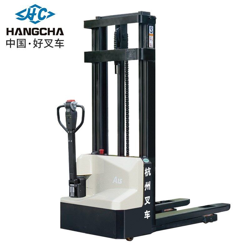 杭州叉车aA系列迷你型二代托盘堆垛车全电动堆高车仓储货架机2.5