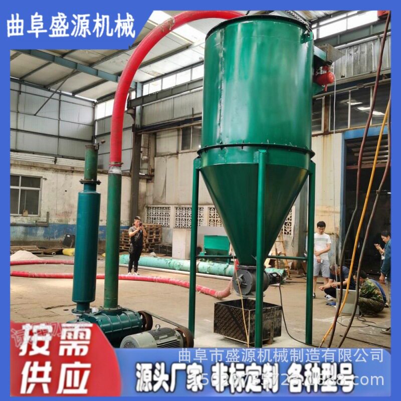 200型钢板仓粉煤灰装车吸灰机