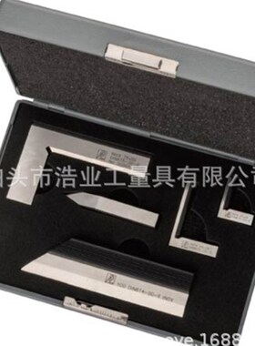 角尺套装5件不锈钢模具工不锈钢直角尺25X20mKm40X28划线器60X8X