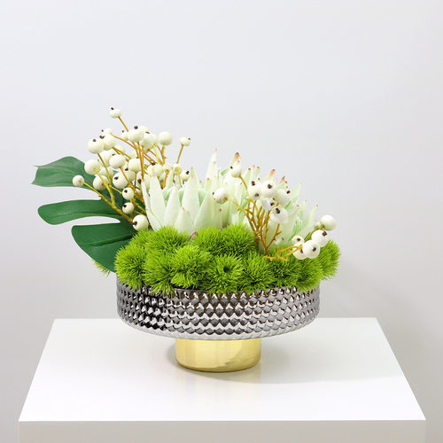 现代仿真花装饰桌花轻奢摆花样板间花束组合客厅室内软装花艺摆件