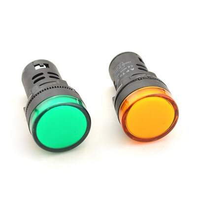 AD16-22D LED电源指示灯 信号灯 直径22mm LED灯泡380V220V24V12V