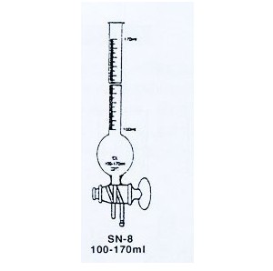 水泥凝结时间稠度量水器 100-170ml 净浆加水器 大肚量水器