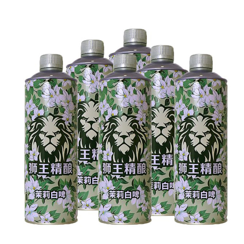 狮王精酿茉莉白啤12度1L*6桶整箱