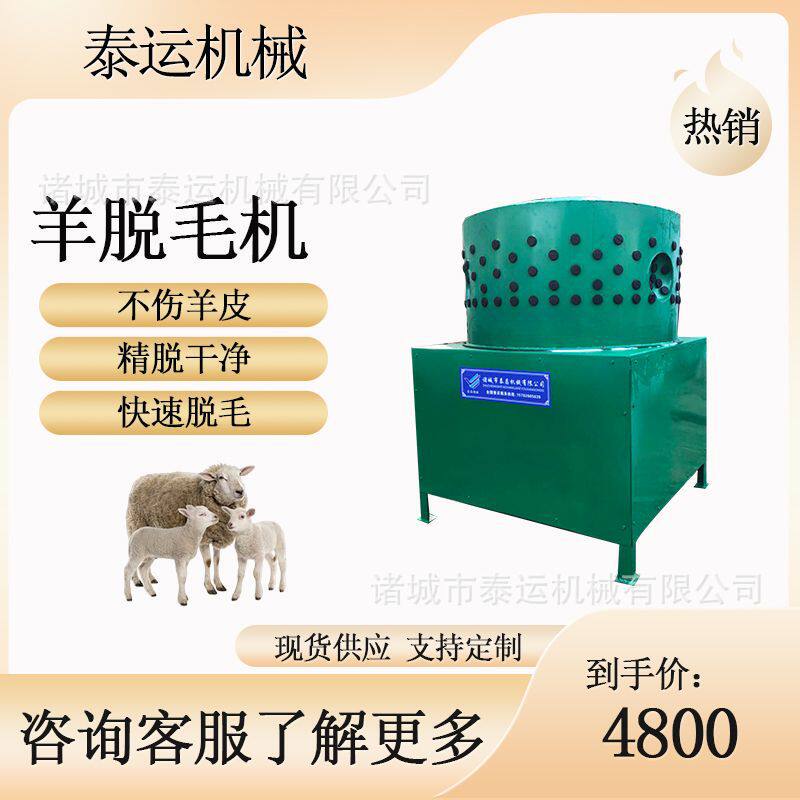 滚筒羊狗脱毛机绵羊拔毛设备新型黑山羊去毛设备波多尔羊退毛机