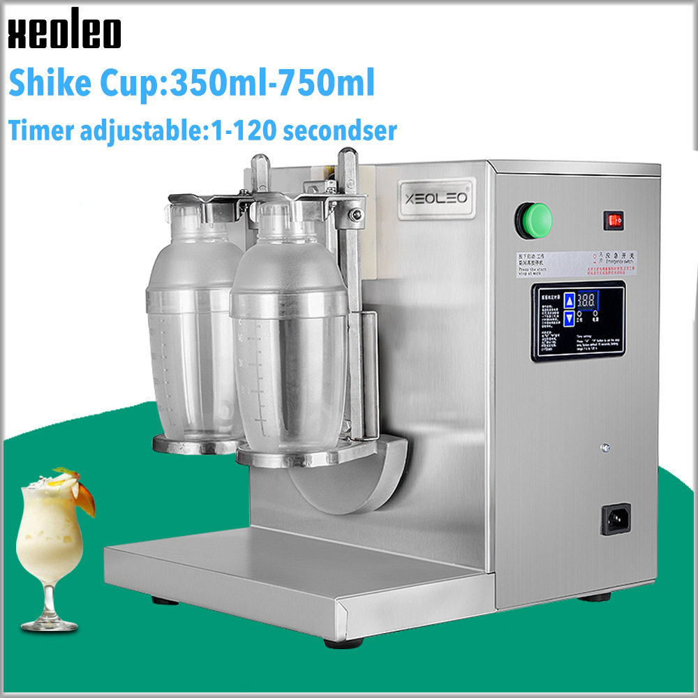 xeoleo奶茶摇摇机饮料摇匀机全自动雪克杯机110V台式奶茶机商用