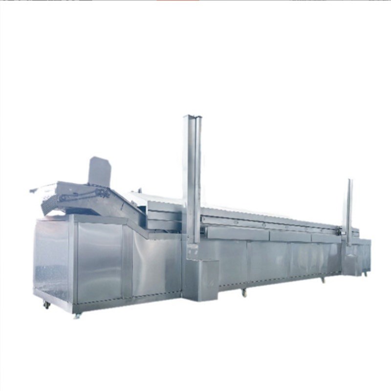 四川美好小酥肉i预炸机 全自动酥肉复炸机设备 预炸复炸流水线