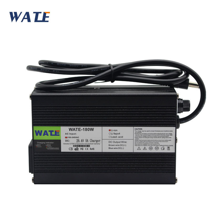 12V3A充电器 13.8V铅酸电池智能充电器 自动宽电压 黑色铝壳