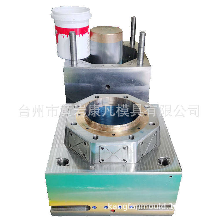 18升密封塑料涂料桶模具膜内贴标桶模具漆桶模具公司