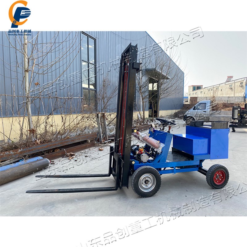 液压升降装卸车 前移式r四轮工地仓库堆高车 四支点平衡电动叉车