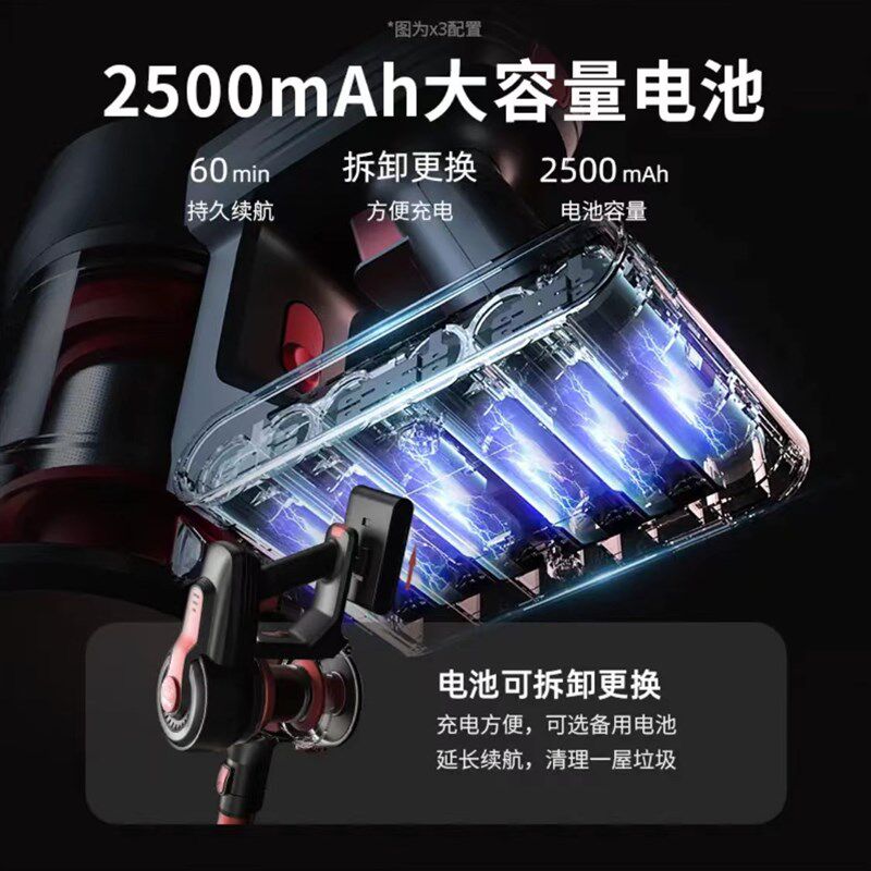 供应吸尘器家用大吸力大功x率无刷马达无线折叠手持吸尘器现货