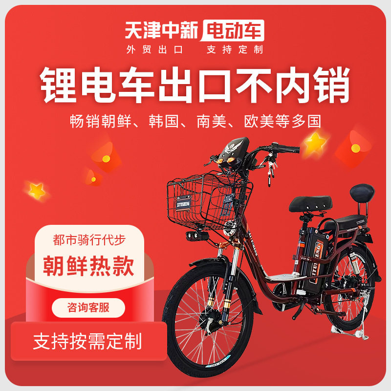 厂家批发依兰公主22寸电动自行车朝鲜雅驰nijia英蓝德ENLAND