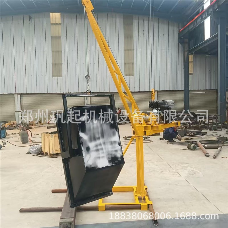 柴油动力a小吊机 汽油绞盘 卷扬机 小型起重设备