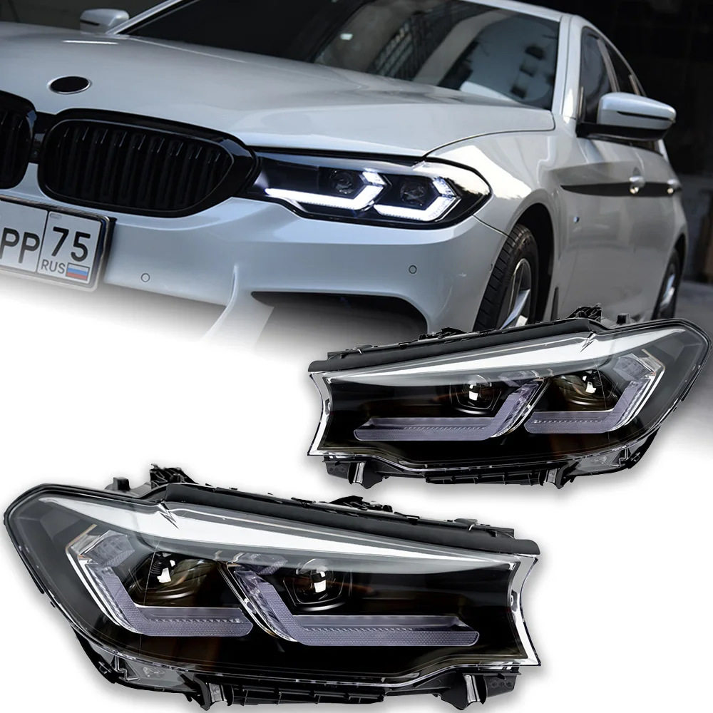 适用于17-21款宝马G30前照灯530i 525i 540i 535i Led前照灯大灯
