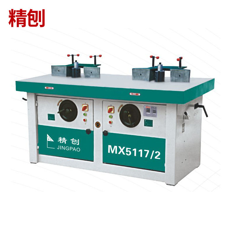 立式双轴双头木工镂铣机MX5117