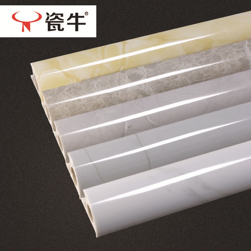 瓷砖收口条收边条仿大理石阳角线实F心空心室内装饰阳角条石塑线