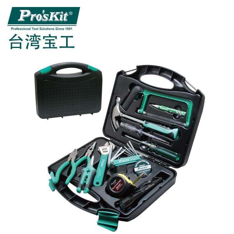 台湾宝工五金工具28件家用手动维修工具箱电工具组合套装PK-2028