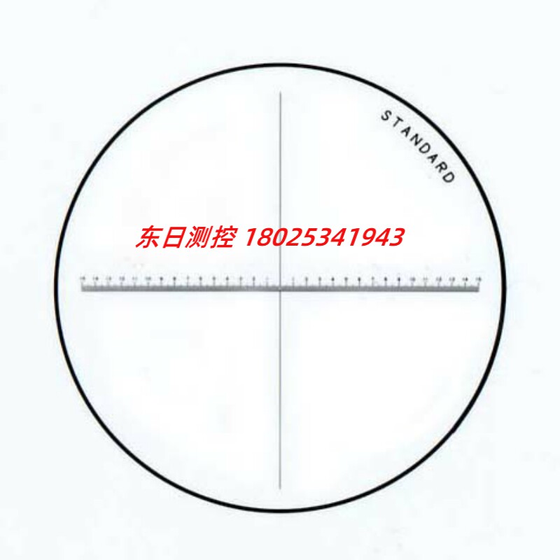 日本PEAK必佳1983放大镜刻度片 标准镜片与1-12号镜片