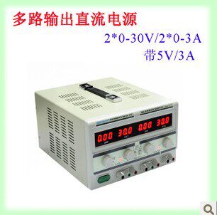 香港龙威TPR3003-2D双路数显0-30V/0-3A可调串并联直流稳压电源