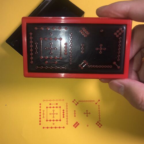 河刻洛书出章 自动印油印章定制图字雕刻 周易印章定制