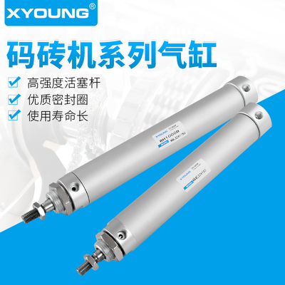 码砖机气缸W砂1000B-MBL32X175U迷你气缸3BLM2X150UH光机气缸