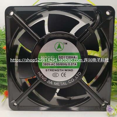 全新SD1238HA3 380V 12038 12CM 0.07 轴流风机用罩极异步电动机