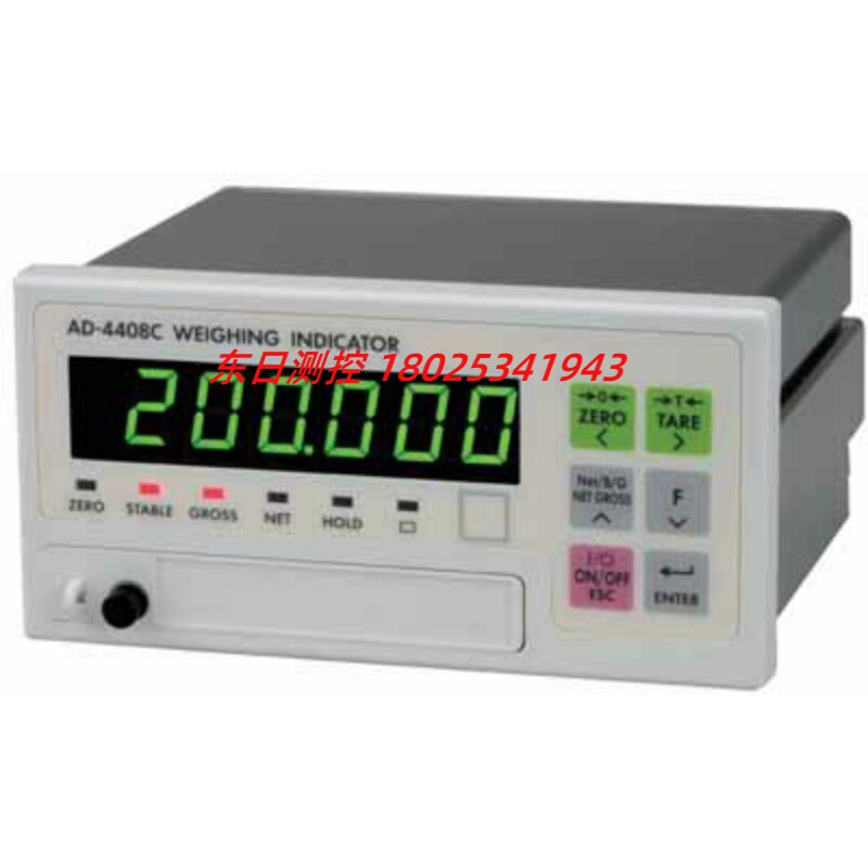 正品原装日本AND AD-4408C CC-Link总线重量显示器